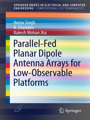 cover image of Parallel-Fed Planar Dipole Antenna Arrays for Low-Observable Platforms